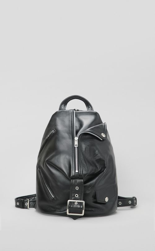 ライダースデザインレザーバックパック