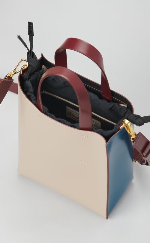 MUSEOレザーミニトートバッグ