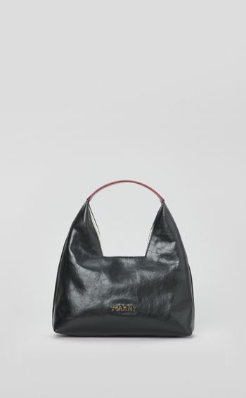 トップハンドルレザーミニバッグ