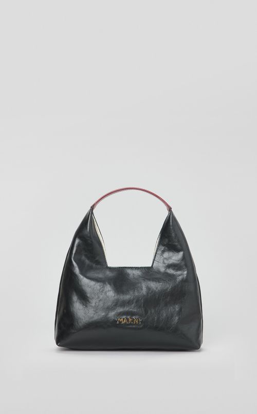 トップハンドルレザーミニバッグ