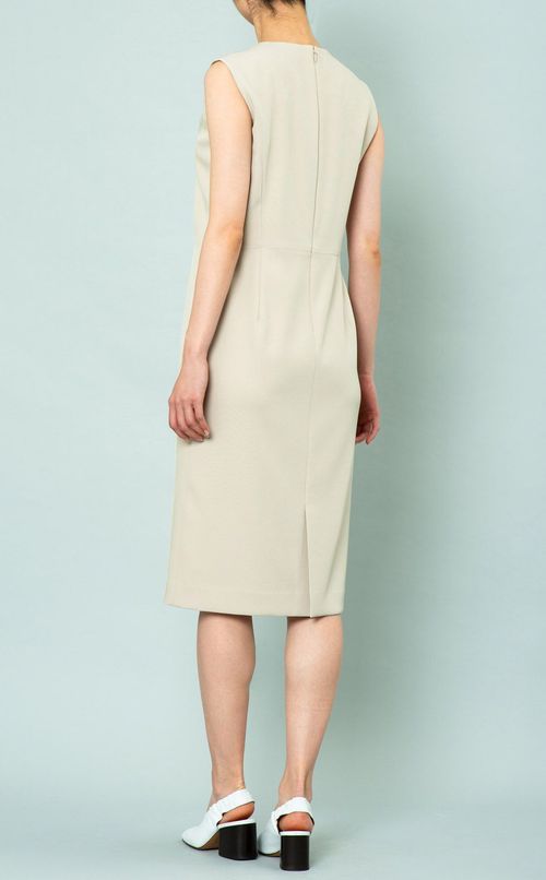 ストレッチキーネックワンピース