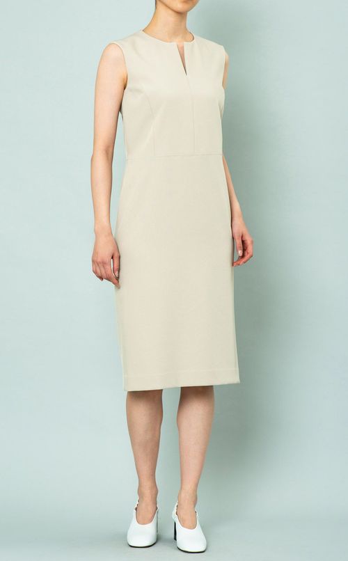 ストレッチキーネックワンピース