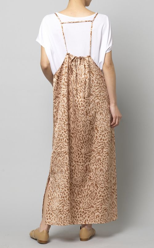 プリントキャミソールワンピース