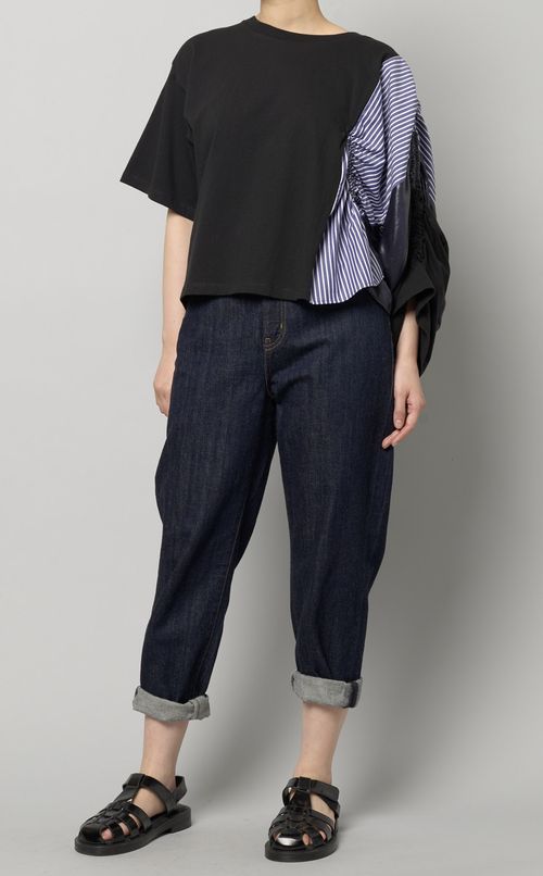 シャーリングオーバーサイズカットソー