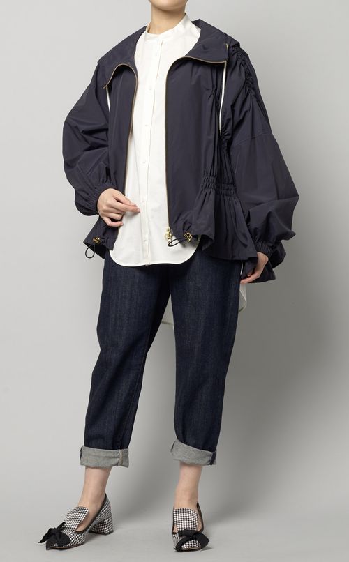 シャーリングパーカー