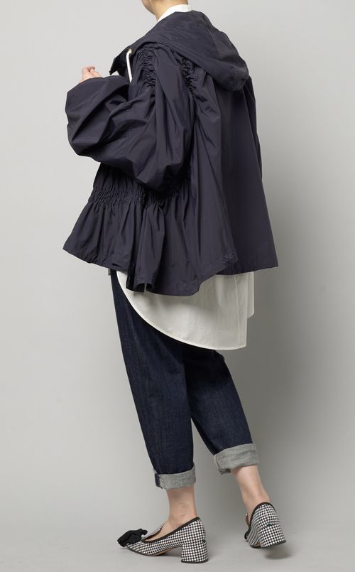 シャーリングパーカー