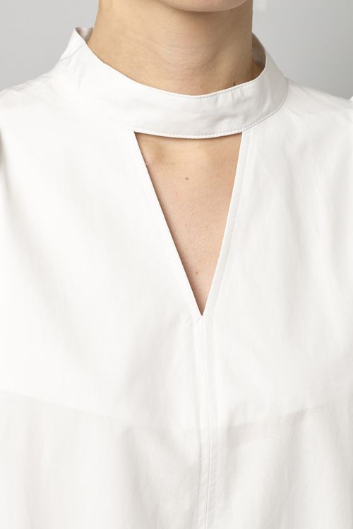 シャーリングスリーブワンピース