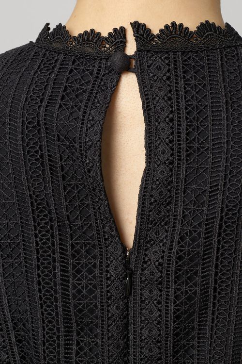 レースリネンワンピース