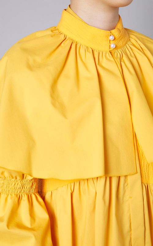 パール付ビッグカラーブラウス