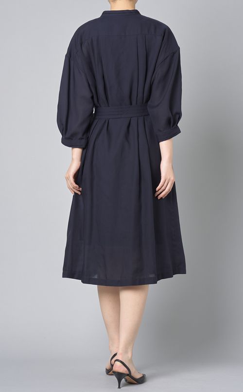 ソフトセルツイルシャツワンピース