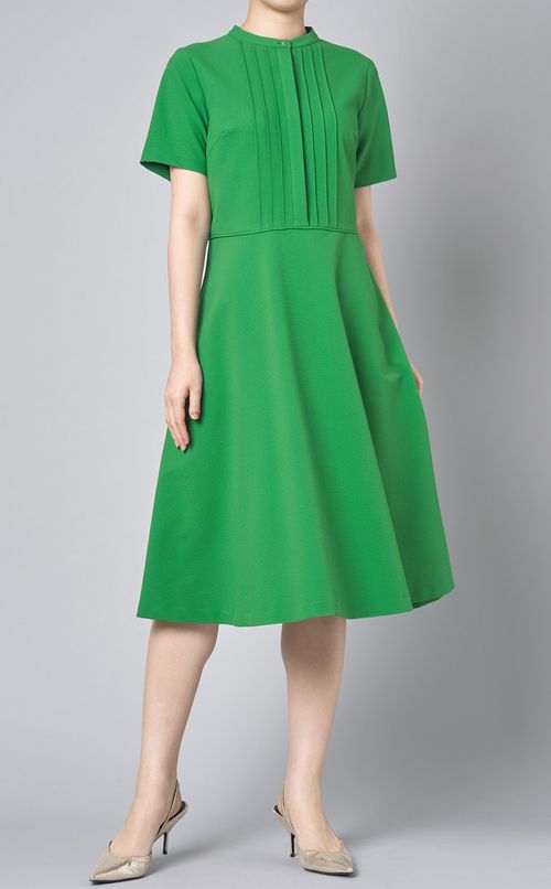 サッカーストレッチフレアワンピース