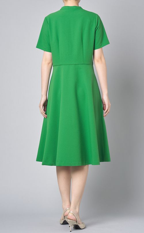 サッカーストレッチフレアワンピース