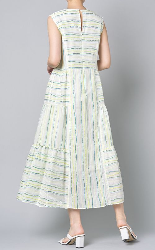 レインボージャガードギャザーワンピース