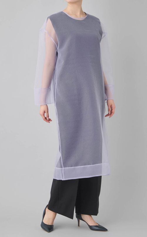 シアーオーバーシルエットワンピース