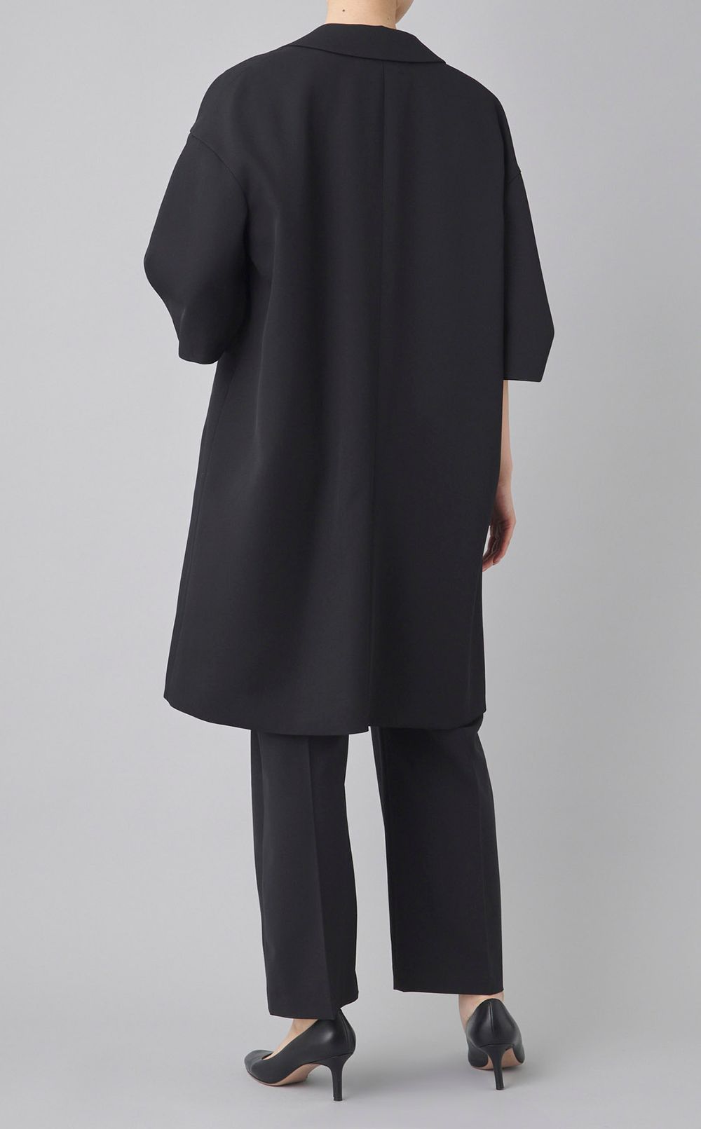 ウールツイルジャケットコート