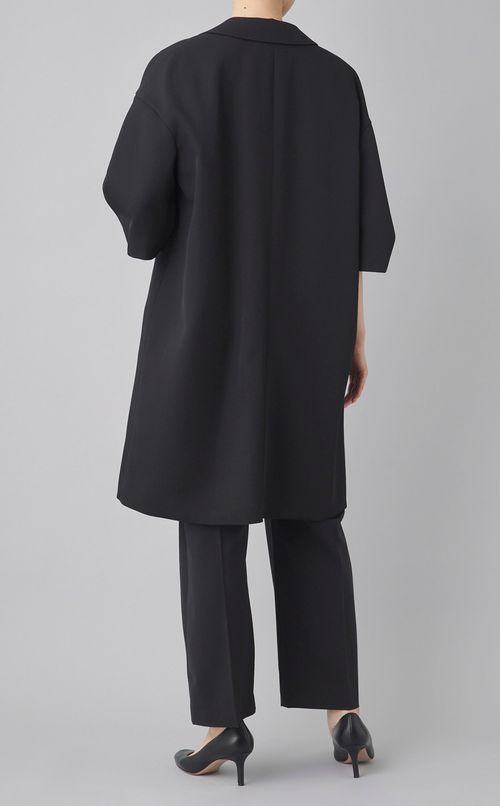 ウールツイルジャケットコート