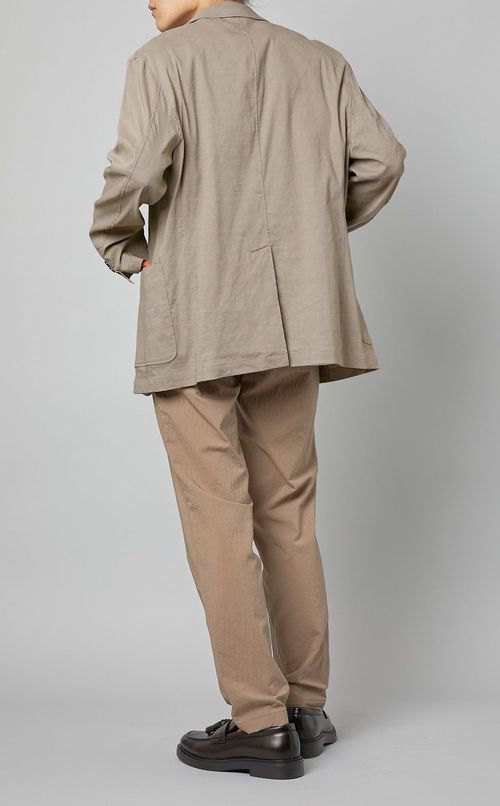 ストレッチリネンジャケット