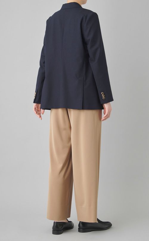 ストレッチピンヘッドダブルジャケット