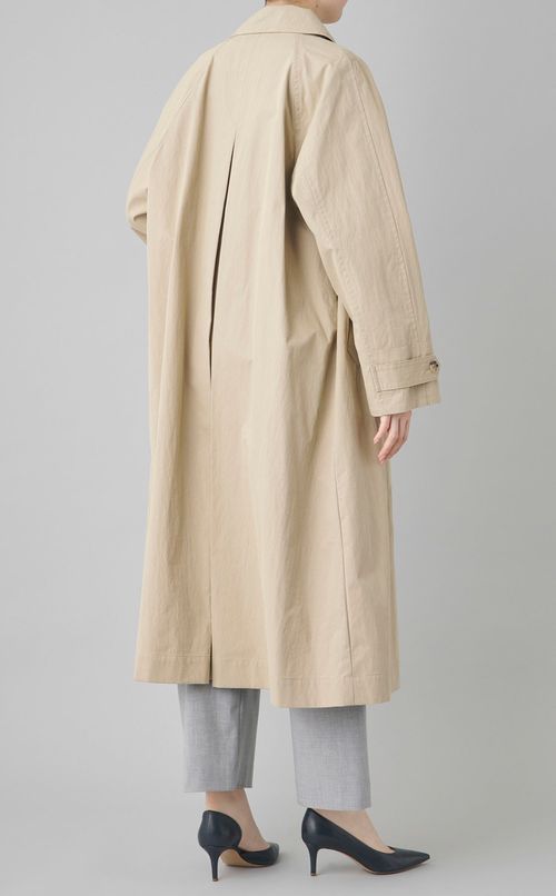 ステンカラーロングコート