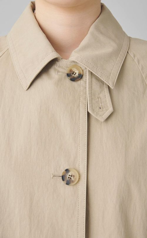 ステンカラーロングコート