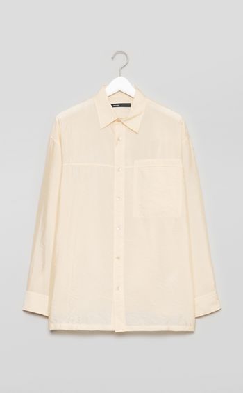 ロングスリーブシアーシャツ