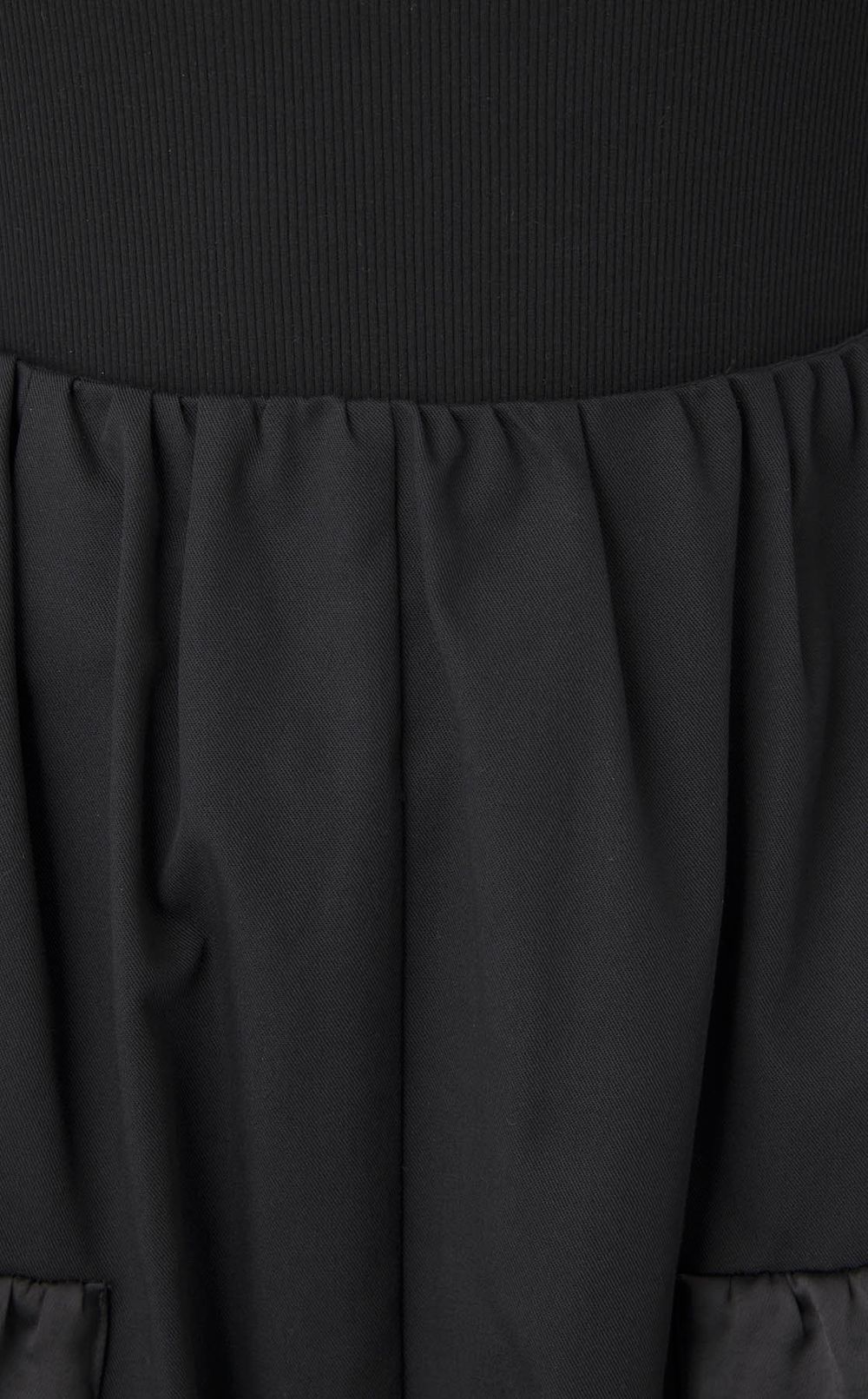 ウェストギャザー2ポケットスカート