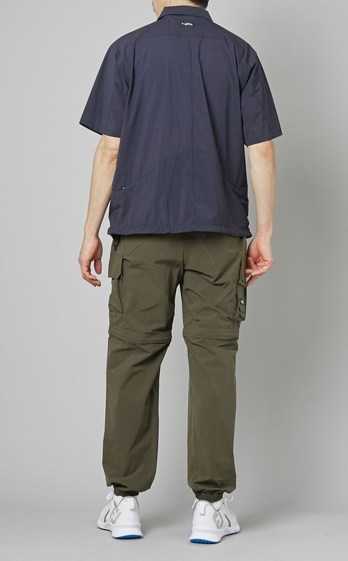 【手洗い可】ナイロンショートスリーブシャツ