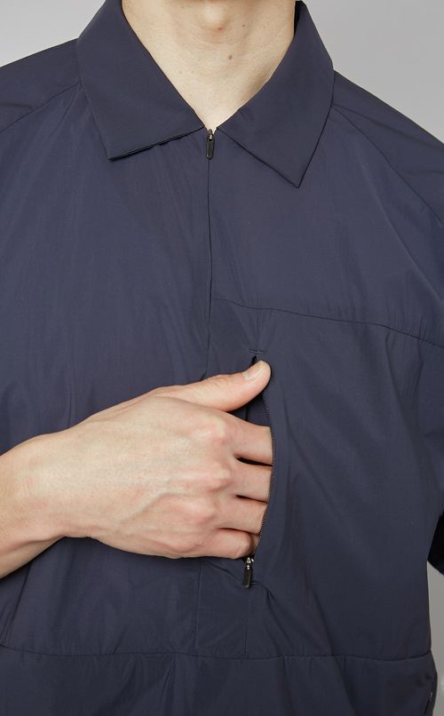 【手洗い可】ナイロンショートスリーブシャツ