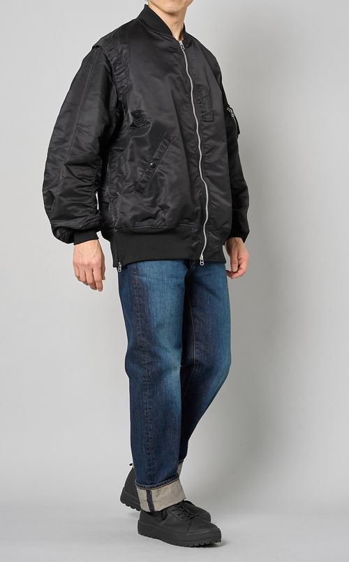 2wayスリーブMA-1ブルゾン