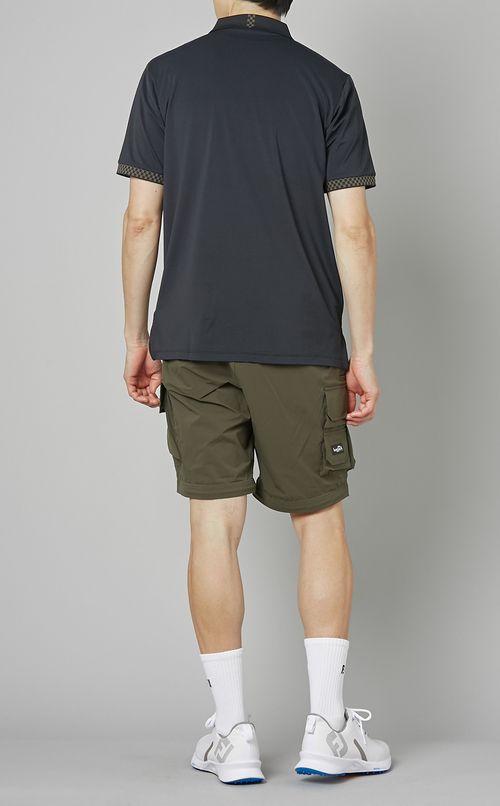 【手洗い可】ハイストレッチショートスリーブポロ