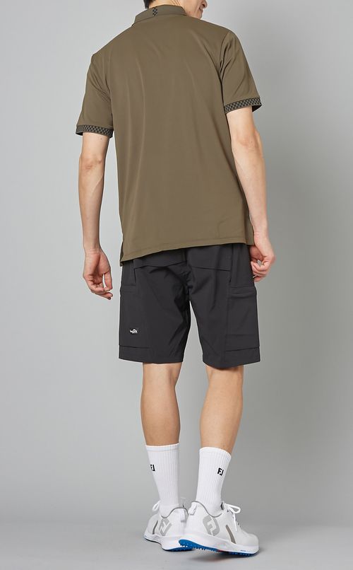 【手洗い可】ストレッチサイドポケットショーツ