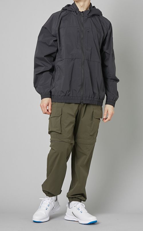 ナイロンストレッチタフタジャケット