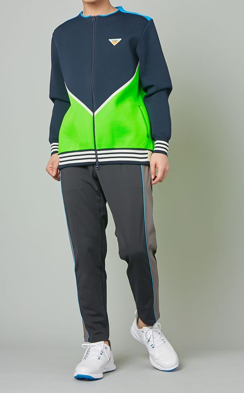 【手洗い可】バイカラーパンツ