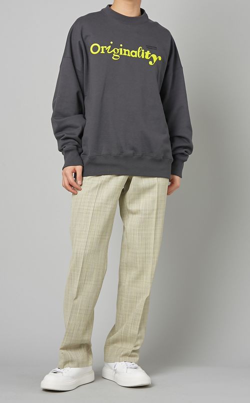 コットンロゴプルオーバー