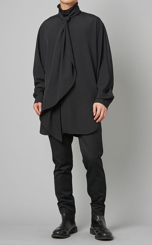 スカーフシャツ