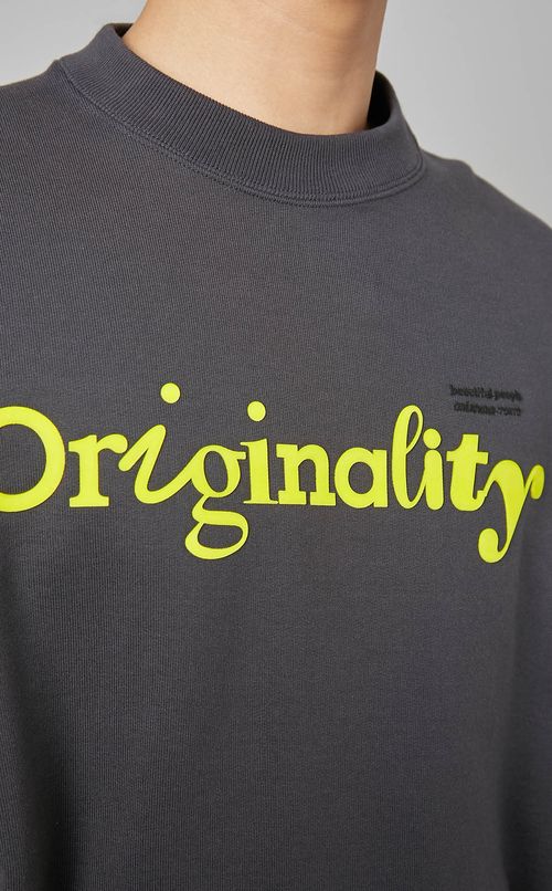 コットンロゴプルオーバー