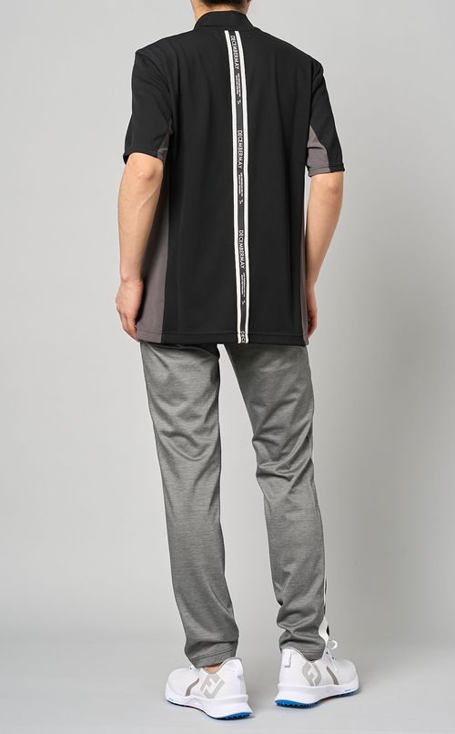 【手洗い可】ジッパーハイネック