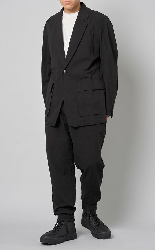 コットンリネンウェザージョガーパンツ