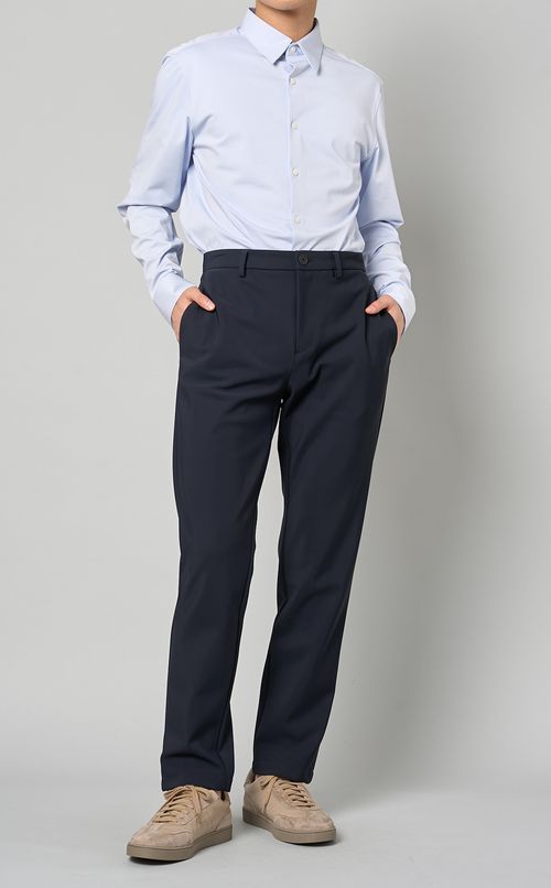 ストラクチャーニットシャツ