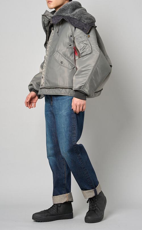 アルファダブルエンドナイロンジャケット