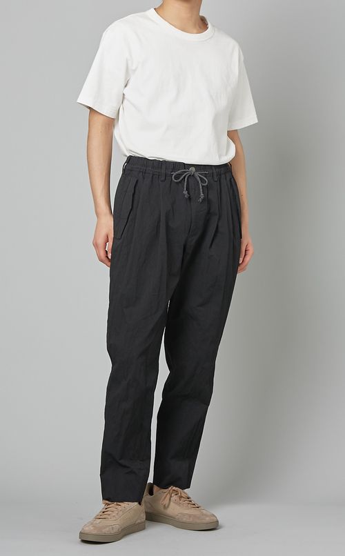 コットンナイロン2タックイージーパンツ