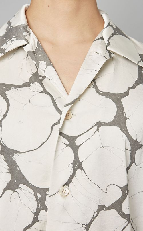 タイダイオーバーシャツ