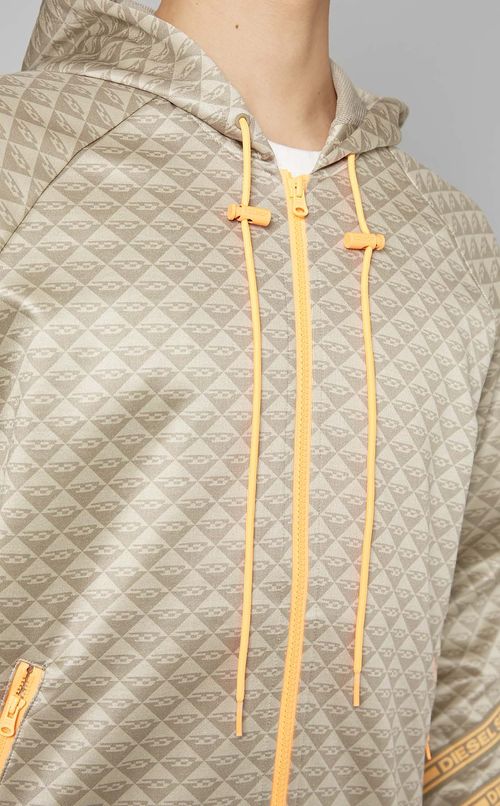 ジャガードナンバリングパーカー