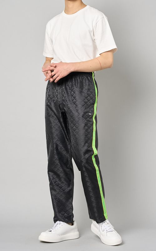 ジャガードラインパンツ