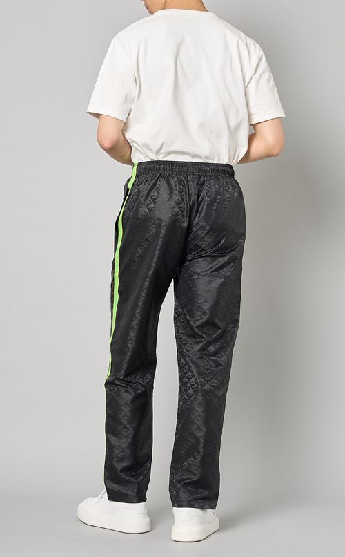 ジャガードラインパンツ