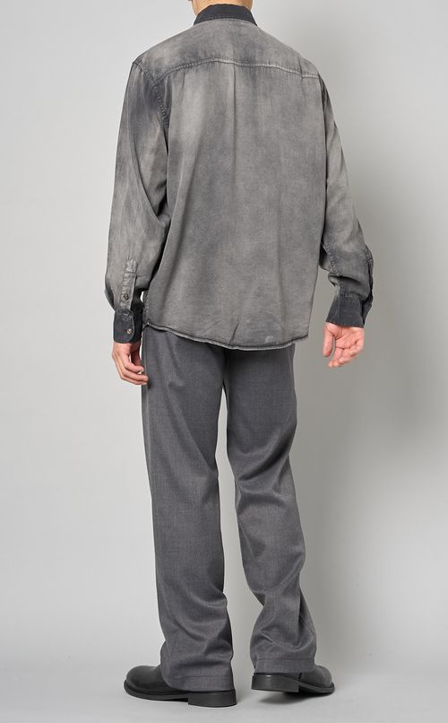 リヨセルガーメントダイシャツ