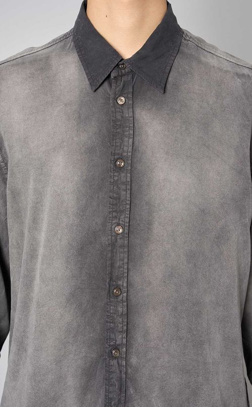 リヨセルガーメントダイシャツ