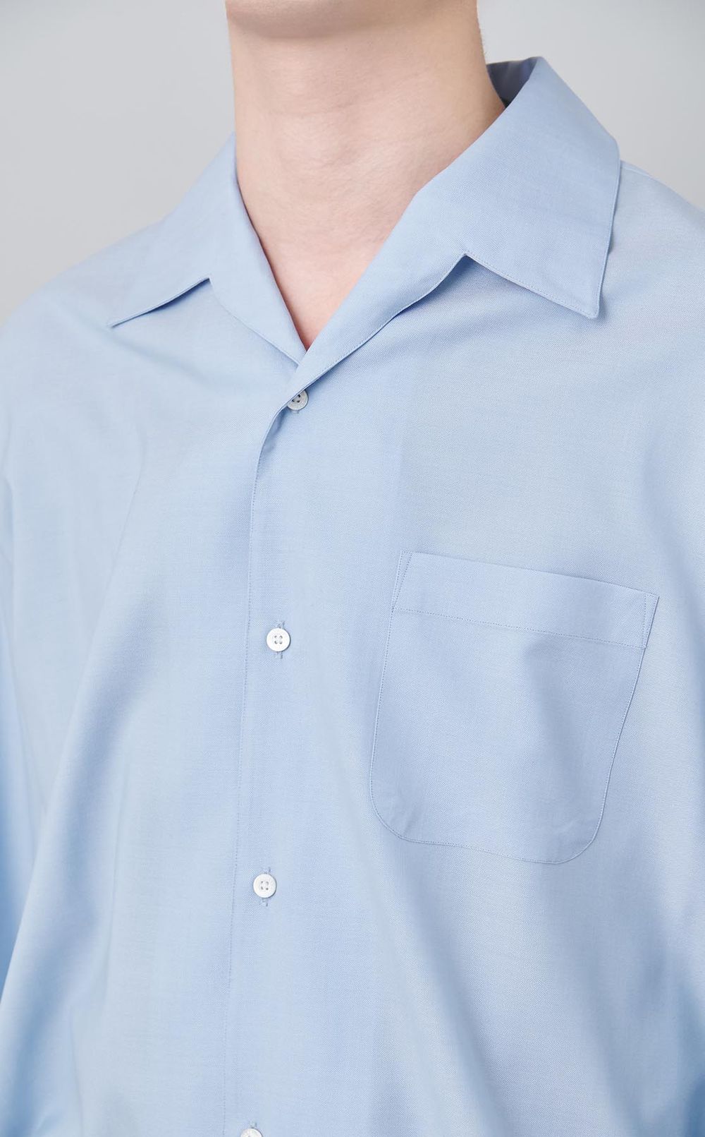 イタリアンオープンカラーシャツ