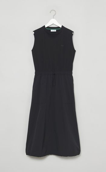 カノコナイロンノースリーブワンピース