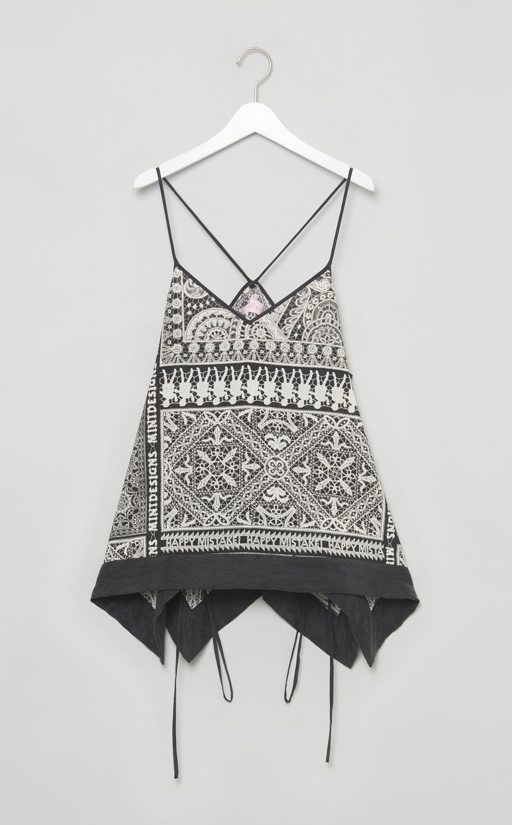 レースコラージュプリントキャミソール